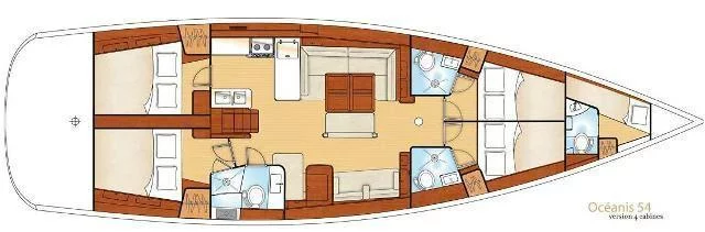 Oceanis 54 (Captain John)  - 5