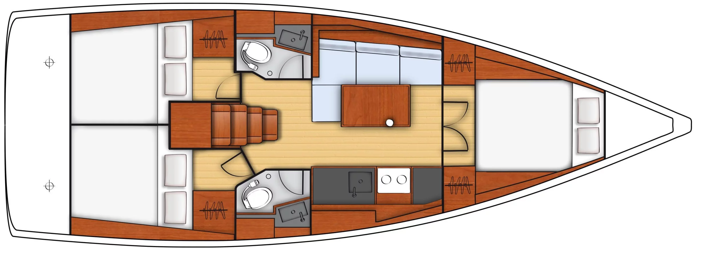 Oceanis 38.1 (Morgana)  - 7