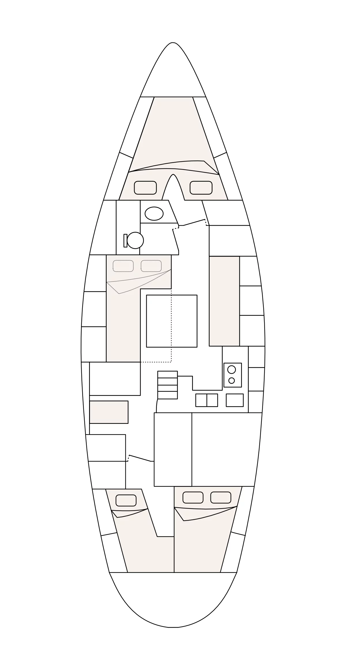 Hallberg Rassy 36 (Aeolus)  - 5