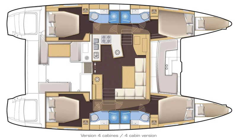 Lagoon 450 (Peace Out - FF)  - 6