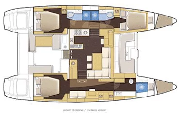 Lagoon 450 (LUNA MIA)  - 7