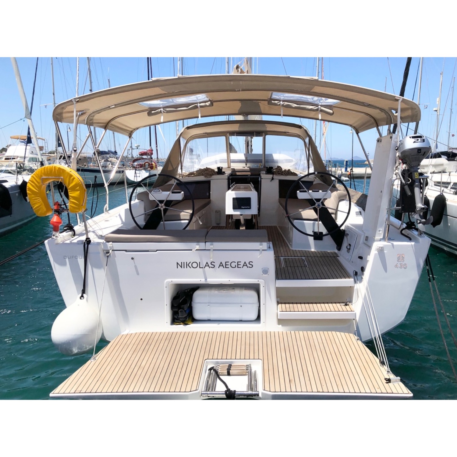 Photo #1 - Dufour 430 Grand Large (Nikolas Aegeas) in Kos - 52081