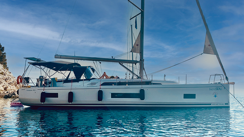 Photo #3 - Oceanis 46.1 (FriendSEAp) in Lefkada - 52378