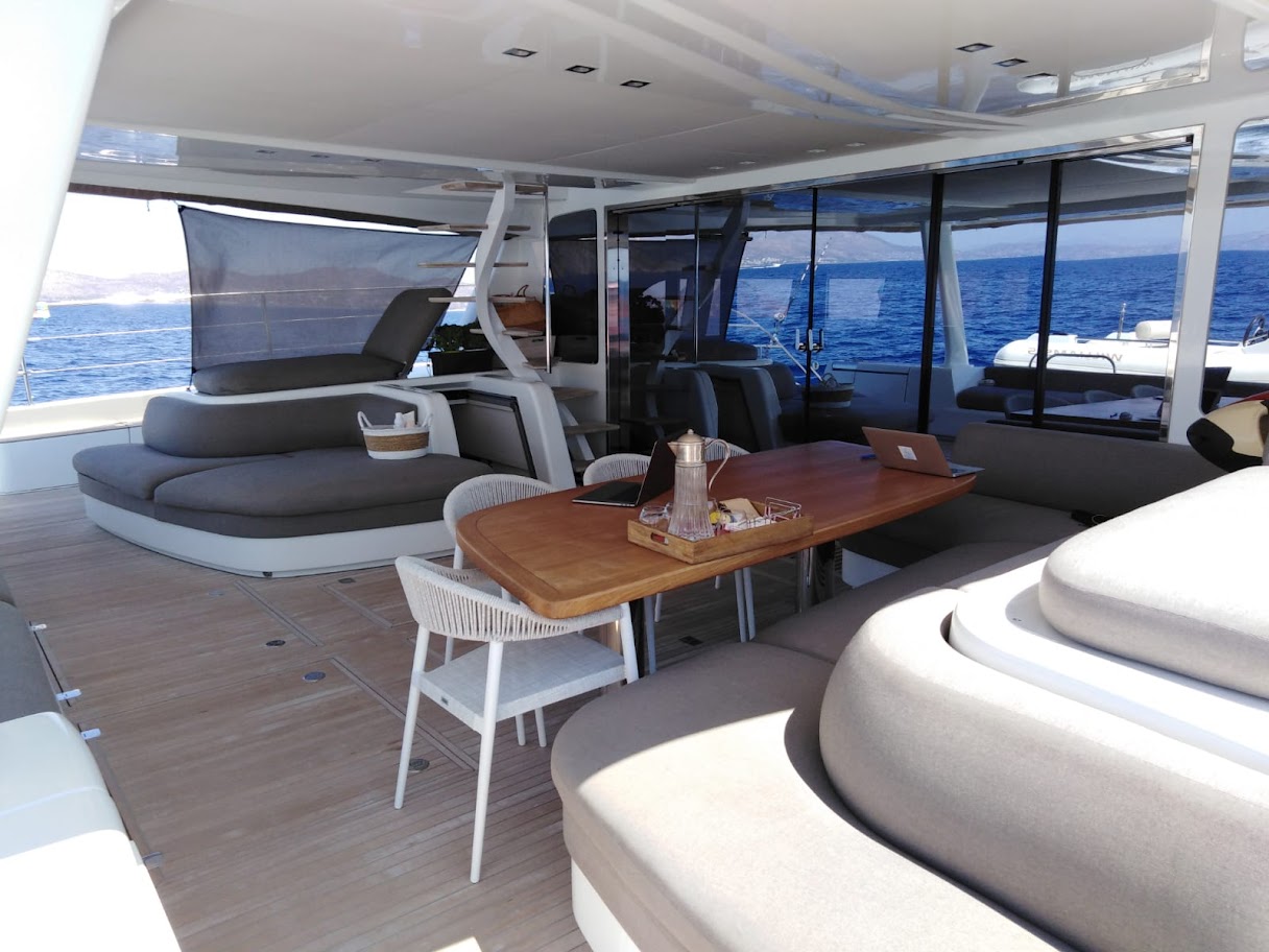 Photo #2 - Lagoon 78 Crewed (JUST MARIE II) in Athens - 54257