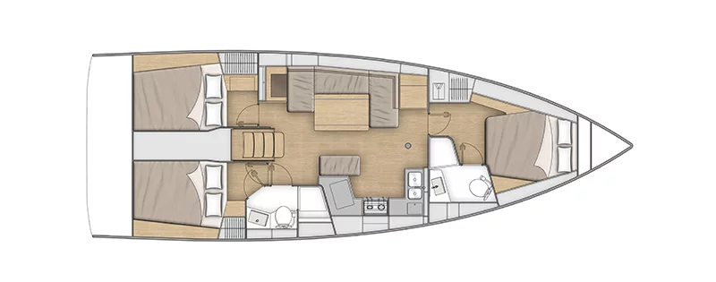 Oceanis 40.1 (Josephine)  - 4