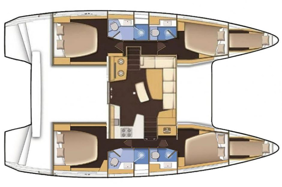 Photo #5 - Lagoon 42 - Premium (Affligem) in Blaue Lagune - 54410