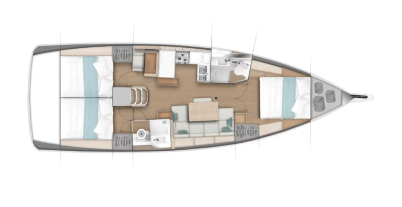 Sun Odyssey 440 (COUNTING STARS)  - 5