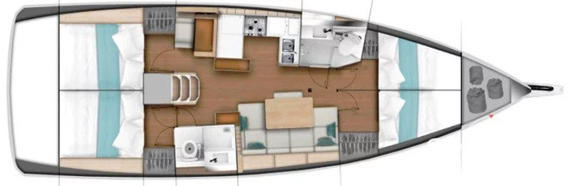 Sun Odyssey 440 (Maryann)  - 6