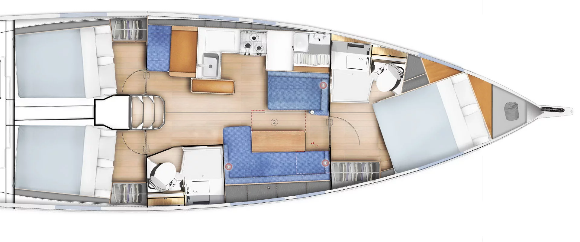 Sun Odyssey 410 (Aella)  - 6