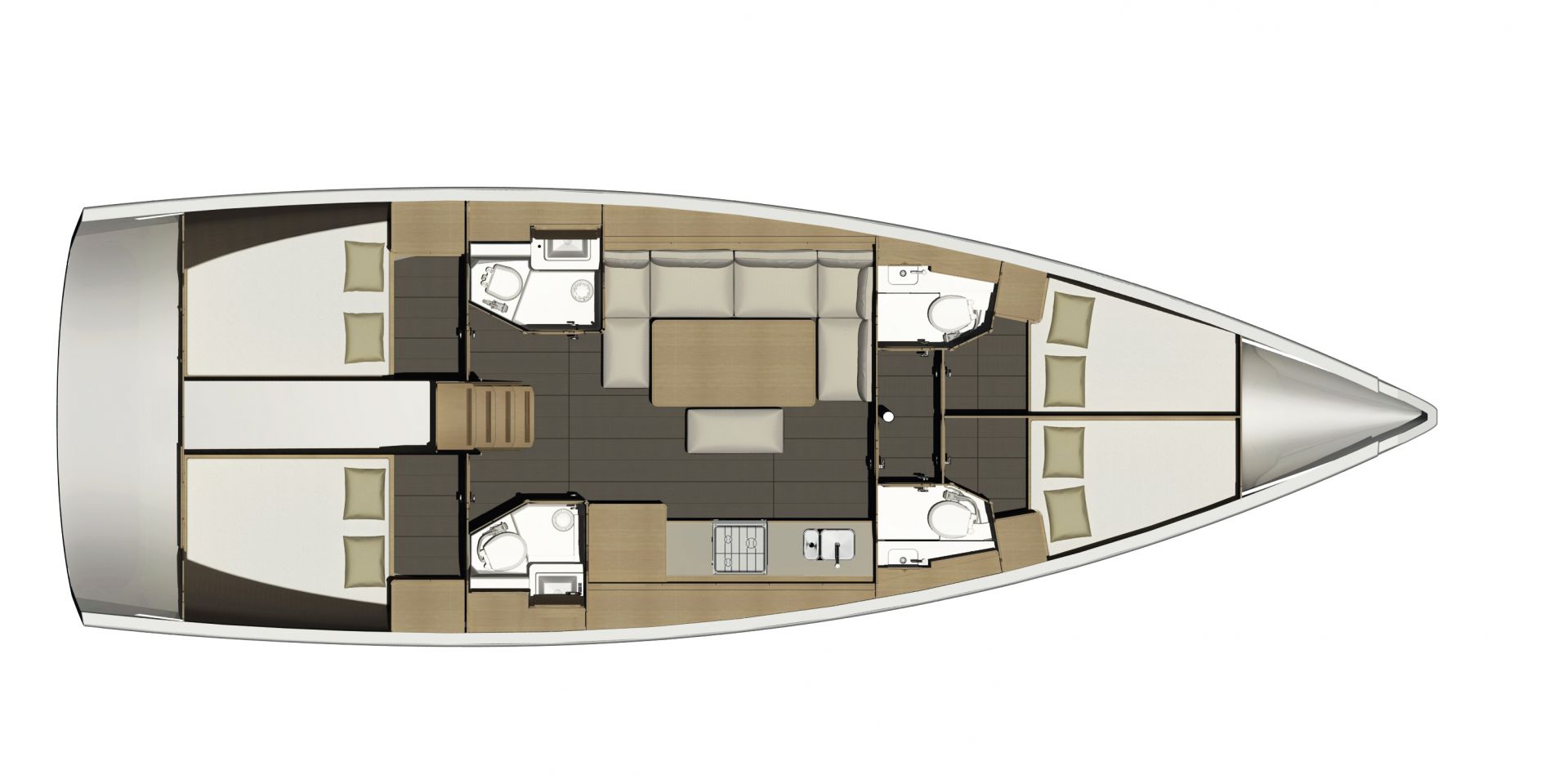 Sailing yacht 43-49 ft. — photo 6