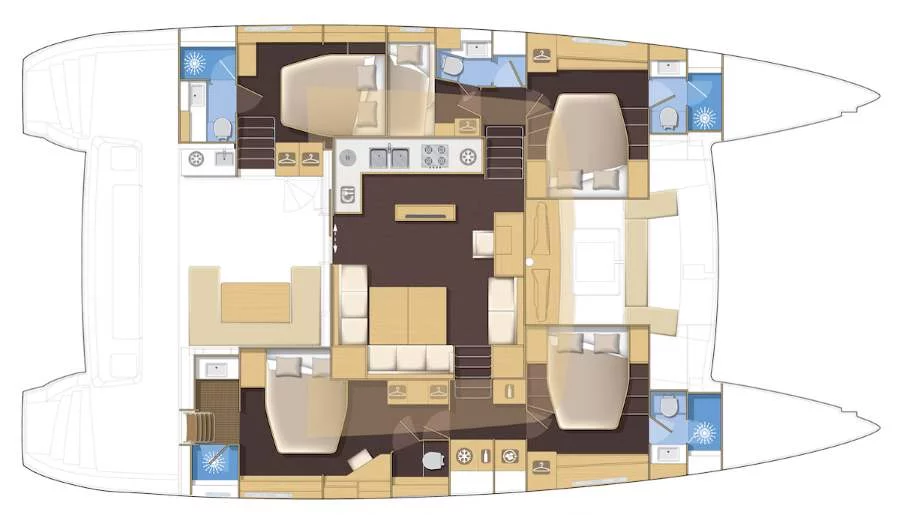 Catamaran 48-52 ft. (Cat 48-52 ft.)  - 12