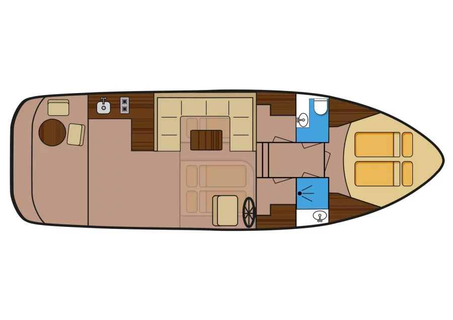 Cobra YachtsFutura 36 (Müritz-Cruiser 1)  - 16
