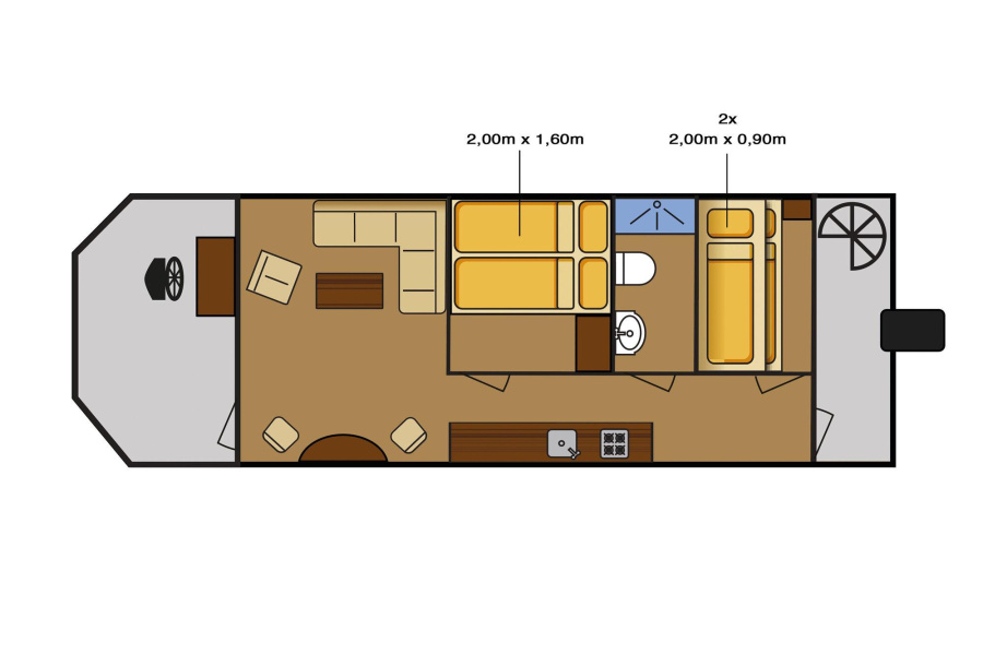 Photo #26 - YachtSuite2.0 - 4 Personen (15PS) (Röbel) in Mirow - 178