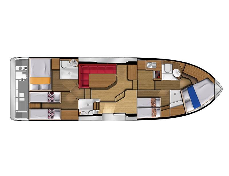 Photo #2 - HouseboatMinuetto8 Electric (10) en Casier - 414
