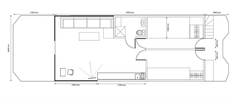 Photo #2 - HausbootKOMFORT+ (NIZZA) en Roblinsee - 1653