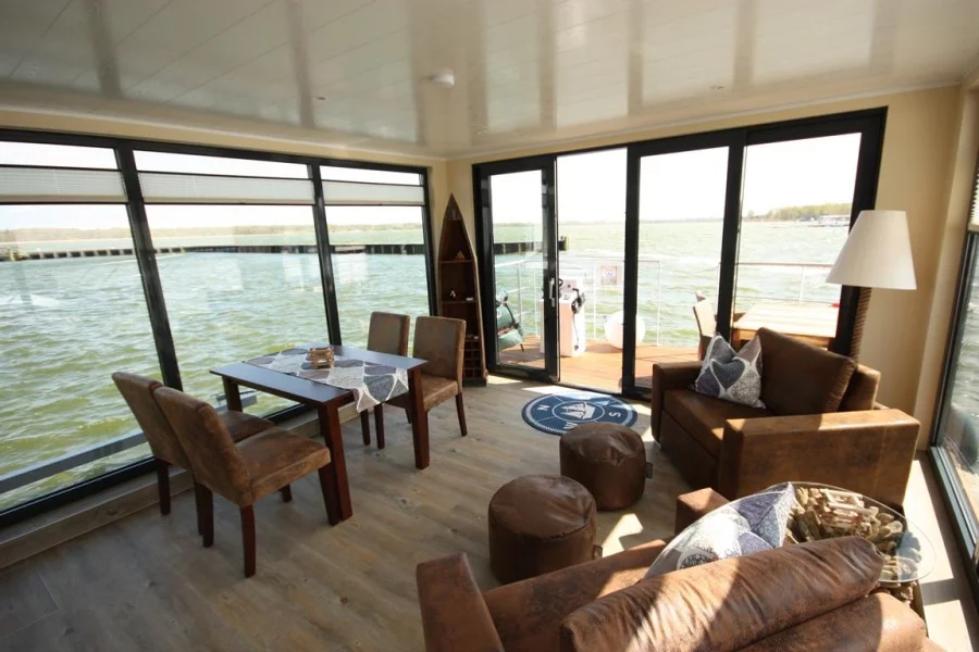 1Floating 30 Schwimmferienhaus (MeinFERIENBOOT 2 (fest liegend))  - 4