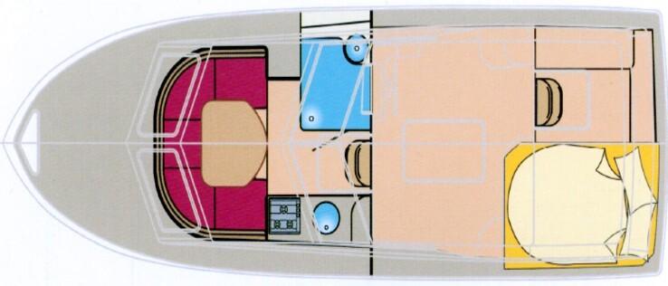 Photo #1 - FB-YachtcharterMarco / 860 AK New Line (MY Mary) in Yachthafen - 2164