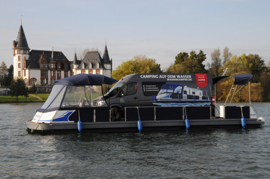 Photo #10 - TechnusTrimaran-Schwimmplattform (Wechsel-Wassercamper mit eigenem Fahrzeug (1)) in Jabel - 2795