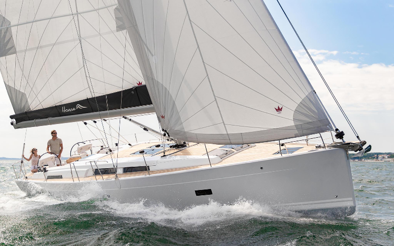 Photo #2 - HANSE 458 (HYDRA) in Port du Crouesty - 26838