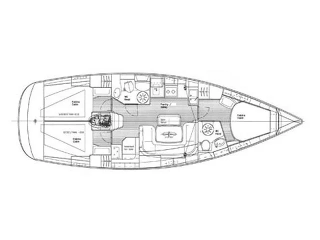Bavaria 39 Cruiser (NADA) Plan image - 3