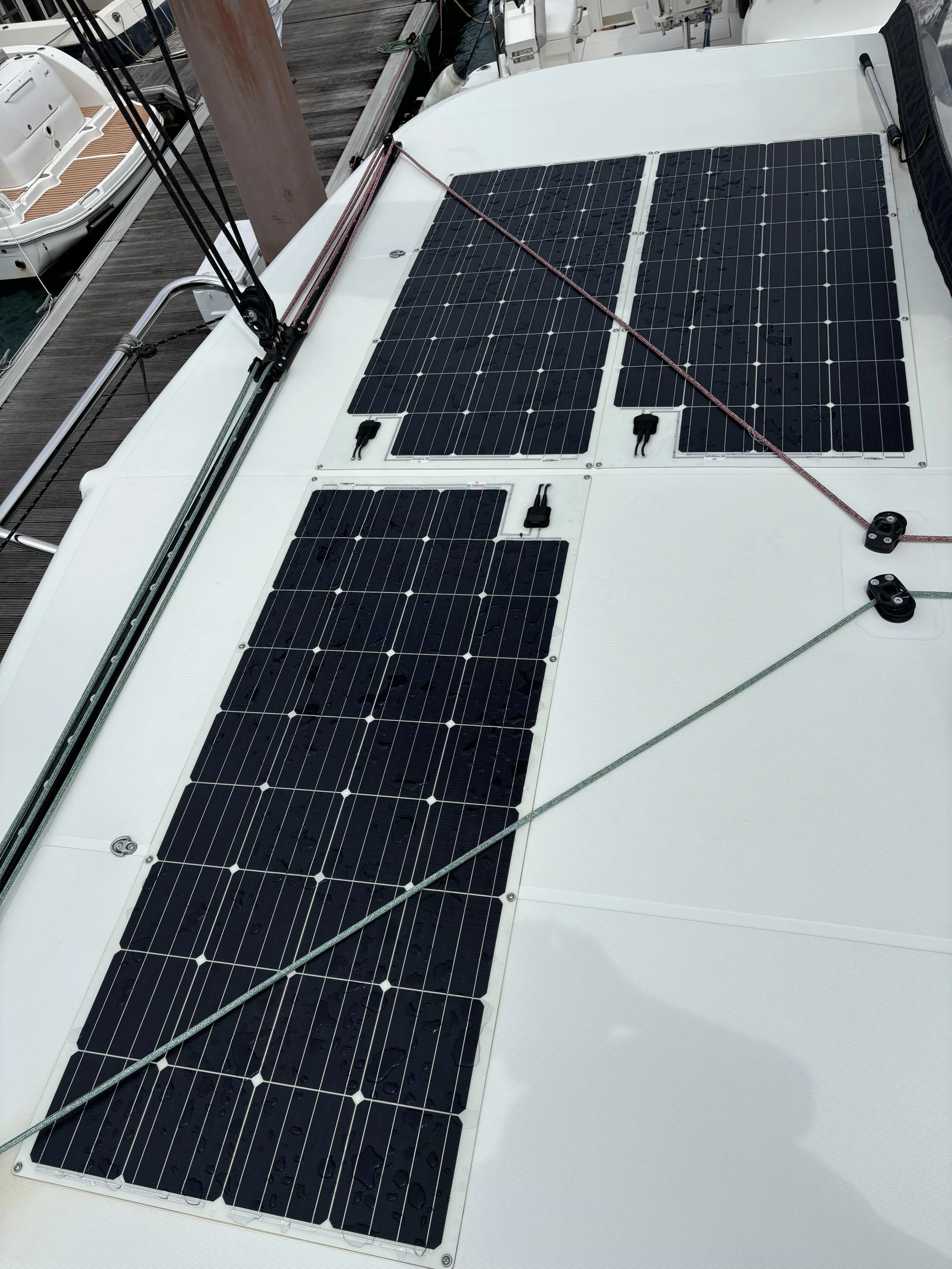 Lagoon 42 (Victoria) Solar Panels - 3