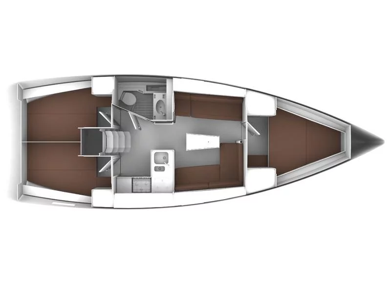 Bavaria Cruiser 37 6 (Chilly Lilly) Plan image - 13
