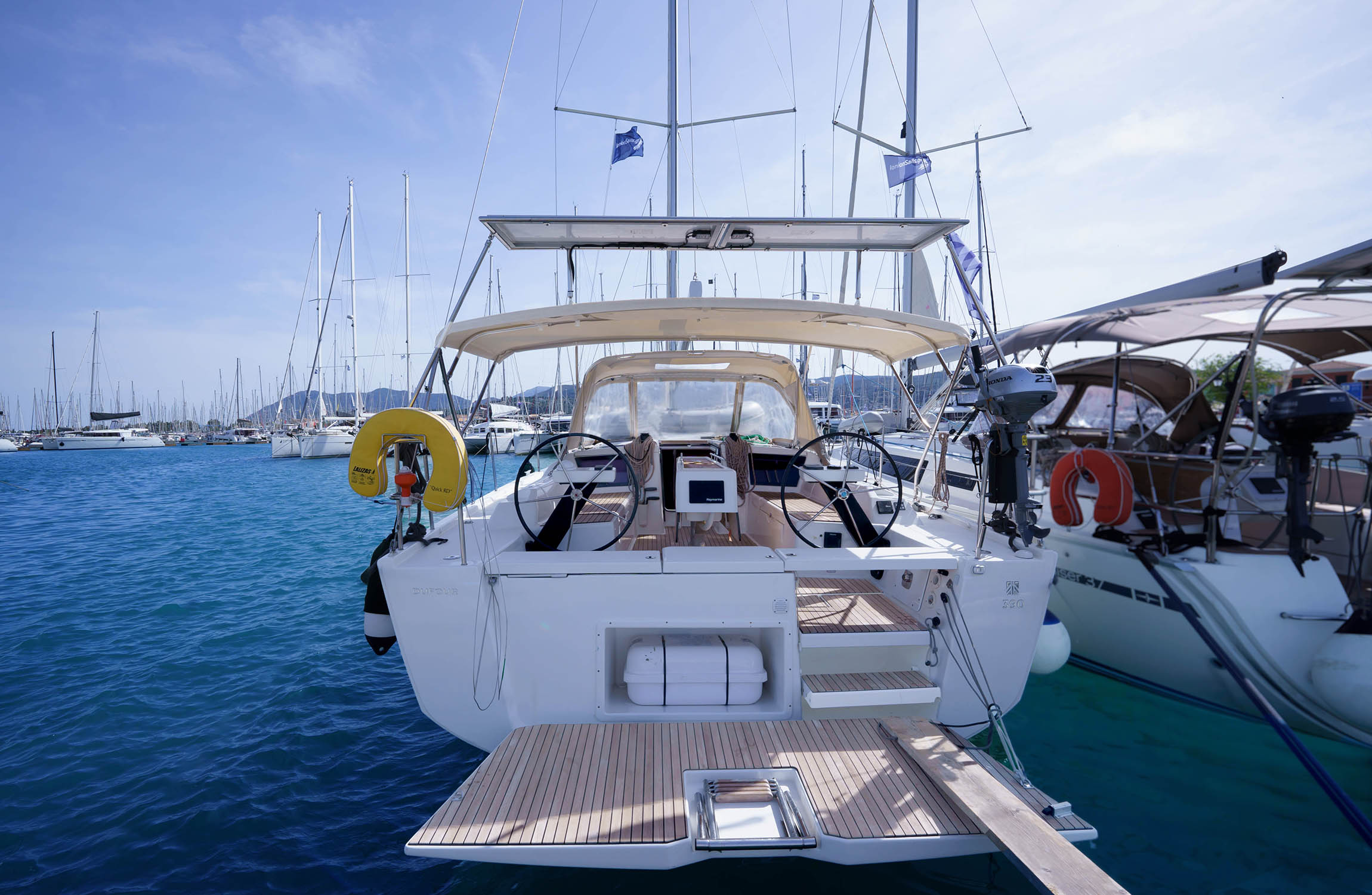 Photo #12 - Dufour 390 (Blue Dream) in Lefkada - 21249