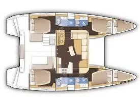 Lagoon 42 (ULYS I) Plan image - 4