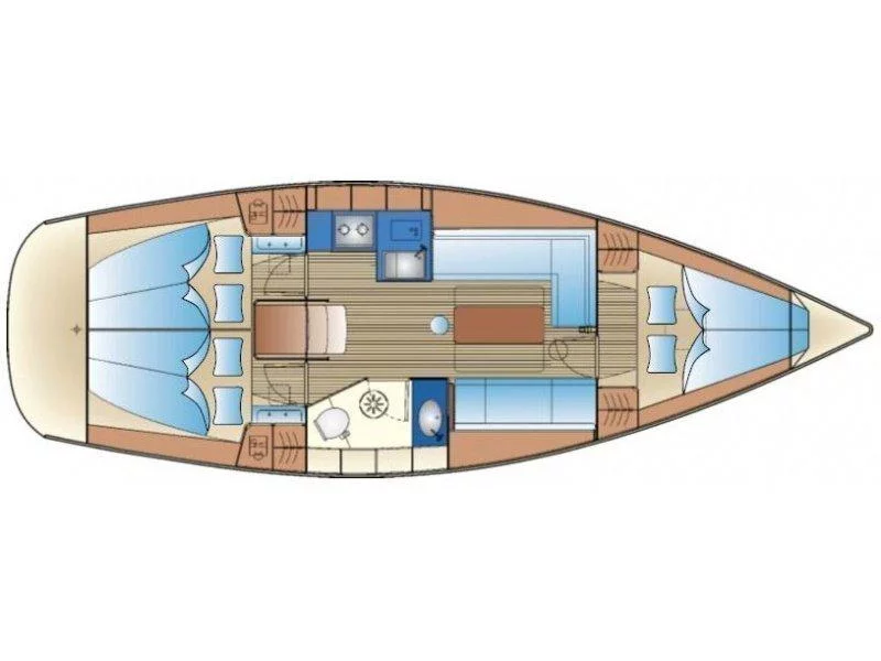 Bavaria 35 Cruiser (Hiba) Plan image - 3