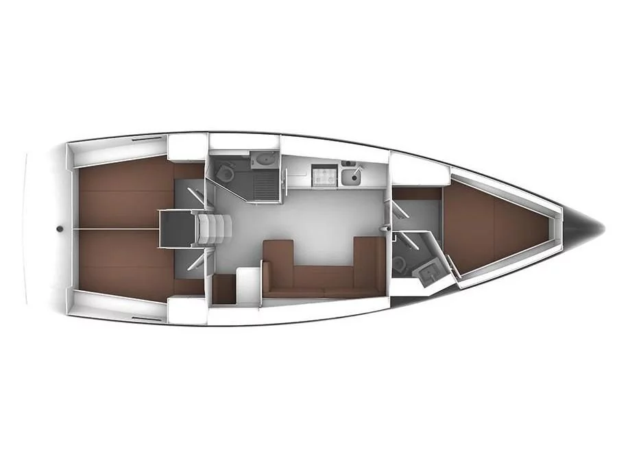 Bavaria Cruiser 41 (Nireus) Plan image - 4