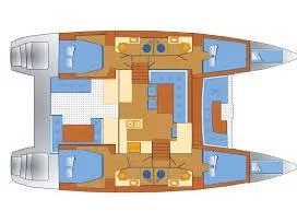 Lagoon 450 (Xcape) Plan image - 4