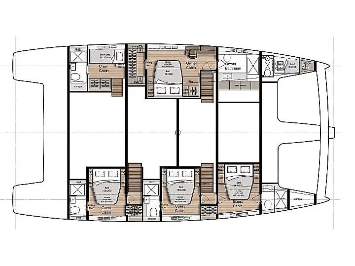 Sunreef 60 (AHALYA) Plan image - 10