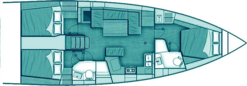 Oceanis 40.1 (AVRA)  - 13