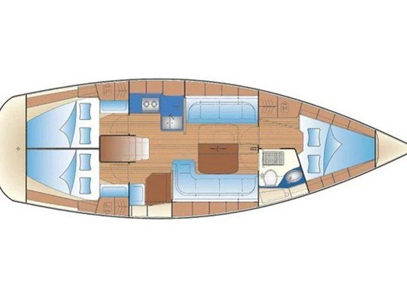Bavaria 38 Cruiser (Aristoteles) Plan image - 9