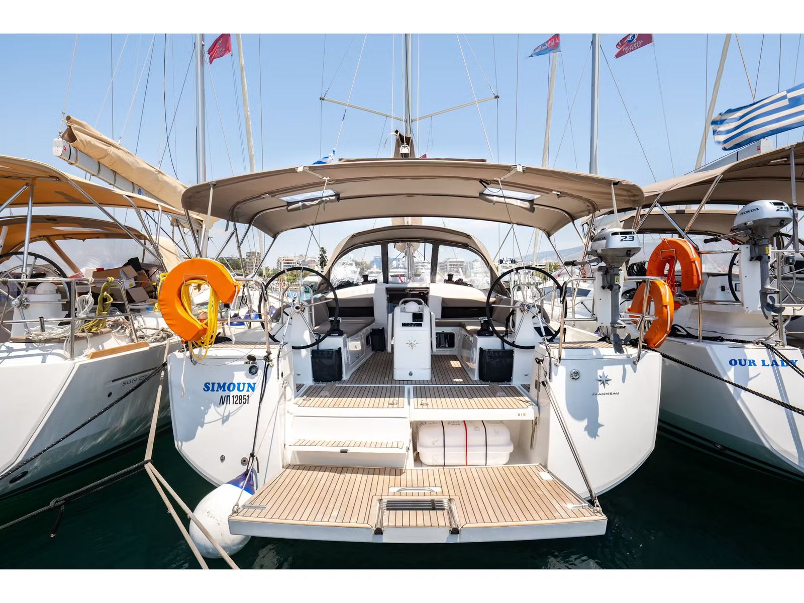 Photo #1 - Sun Odyssey 440 (Simoun (Pax 10)) in Lefkada - 25705