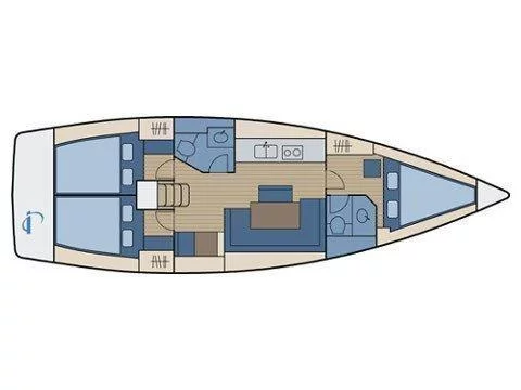 Bavaria 40 Cruiser-7 (Sumafe 2) Plan image - 2