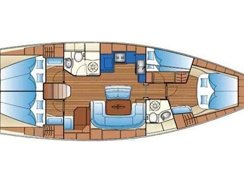 Bavaria 46 Cruiser (Aiolos) Plan image - 5