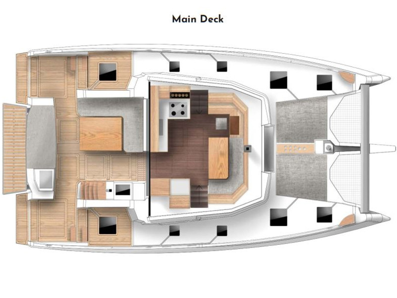 Photo #23 - Cervetti 44 (KAJSA KAVAT new 2024 (air condition, , , flybridge)) in Primosten - 4080