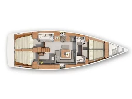 Hanse 455 (Alexa) Plan image - 5
