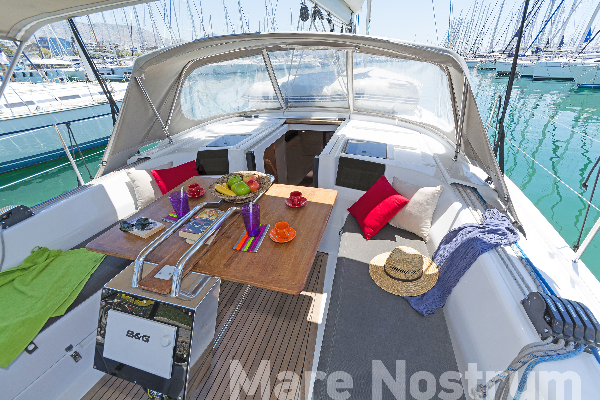 Photo #18 - Hanse 385 (Mare Nostrum) en Kos - 24028