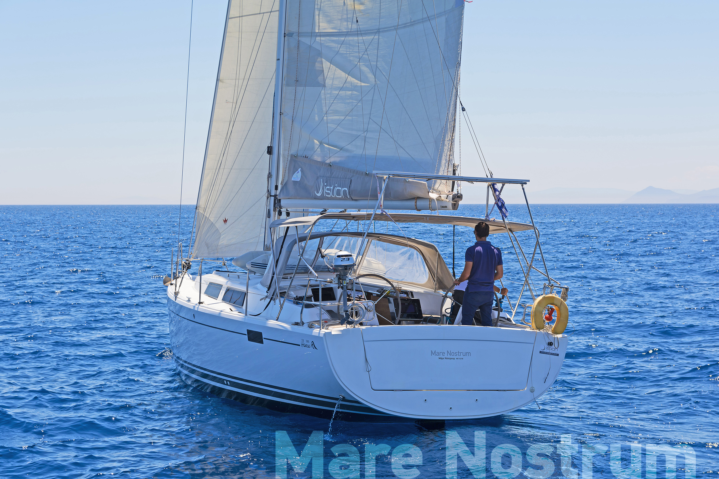 Photo #11 - Hanse 385 (Mare Nostrum) en Kos - 24028