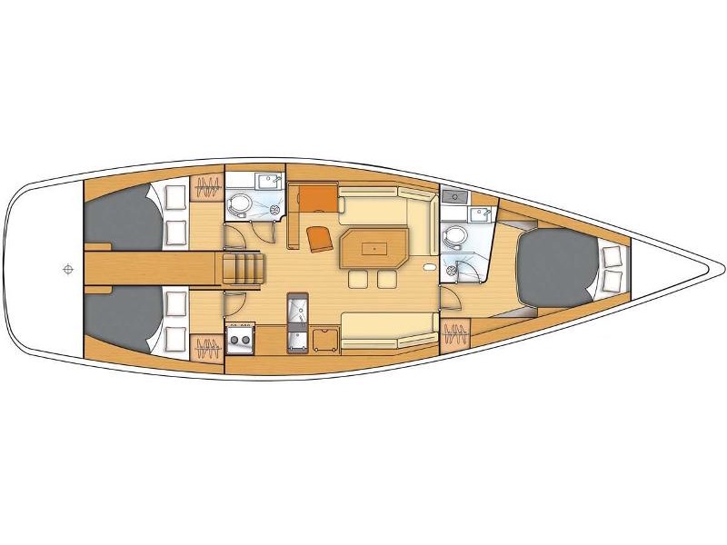 Photo #7 - Beneteau First 45 (XENA) en Kastela - 6466