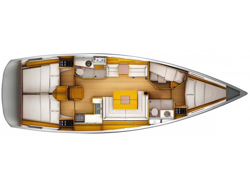 Photo #8 - Sun Odyssey 449 (Ilios - Standard line) in Capo d'Orlando - 16019