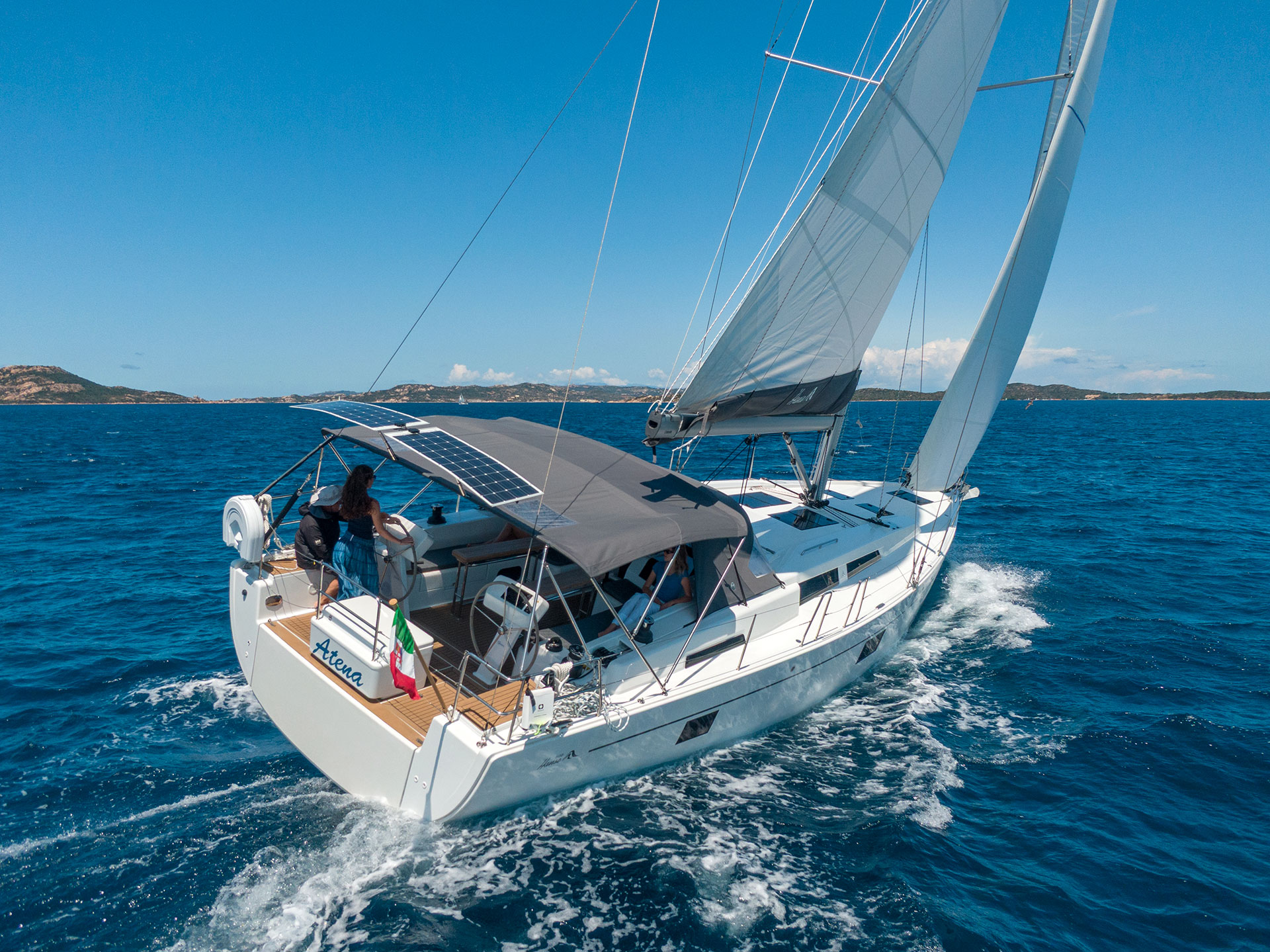 Photo #4 - Hanse 508 (Atena -, Solar Panel) en Cannigione - 25694
