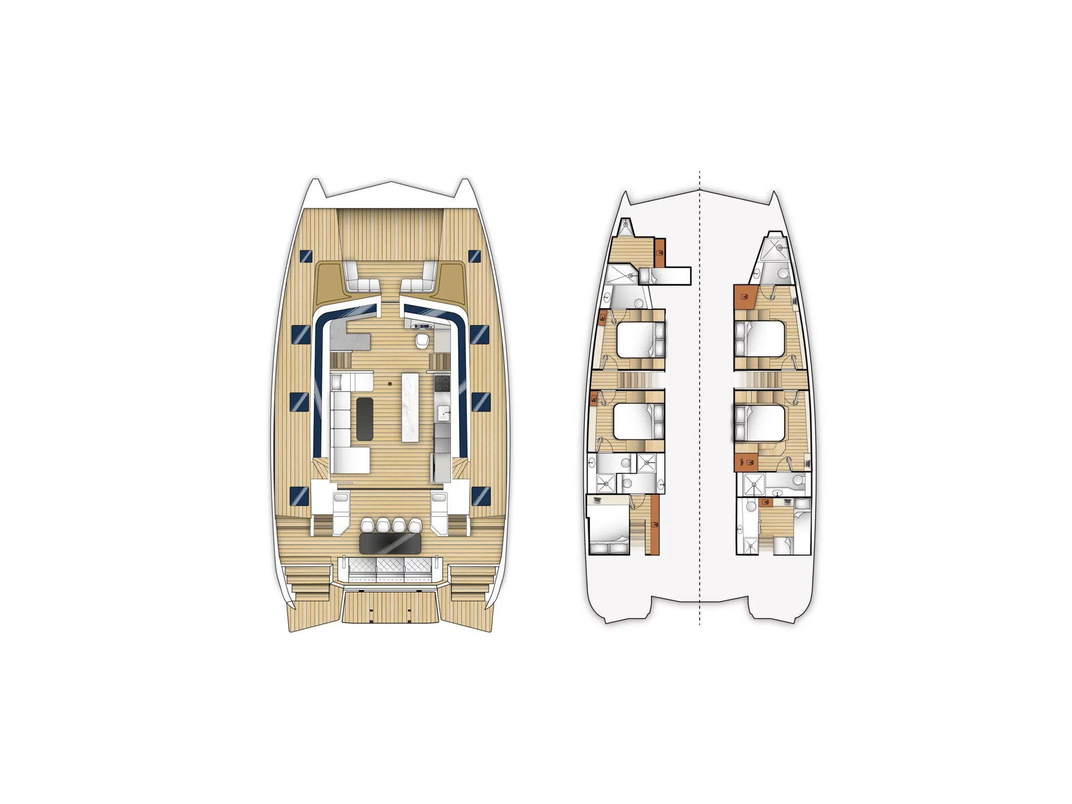 Moon Yacht 60 (SEABARIT LX) Plan image - 6