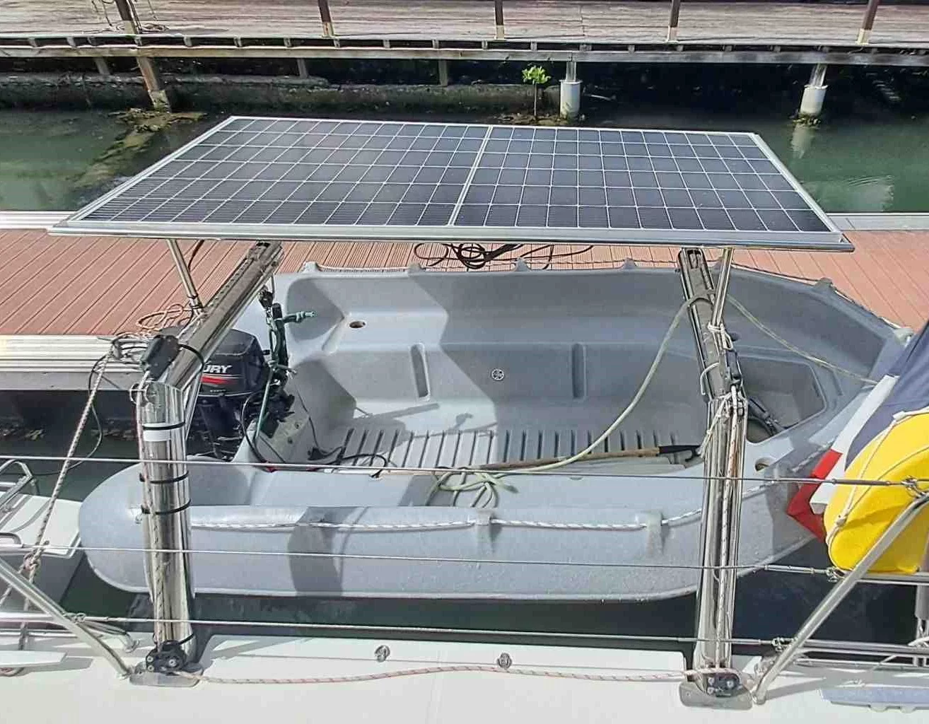 Lagoon 450 SporTop (Belle) Solar Panels 1 - 9