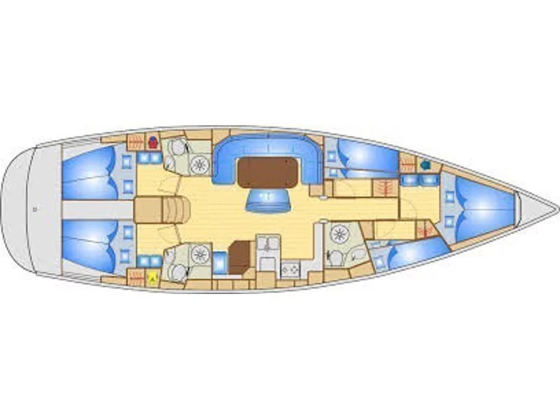 Bavaria 50 Cruiser (Aurora) Plan image - 5