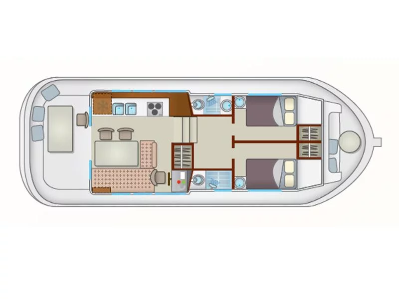 Pénichette 1120 FR (1120R-13) Plan image - 4