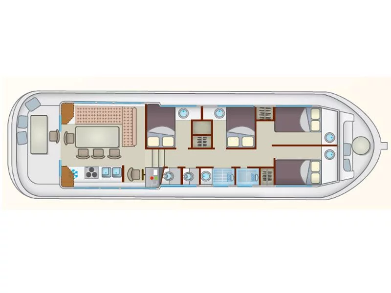 Pénichette 1500 FR (1500R-1) Plan image - 8