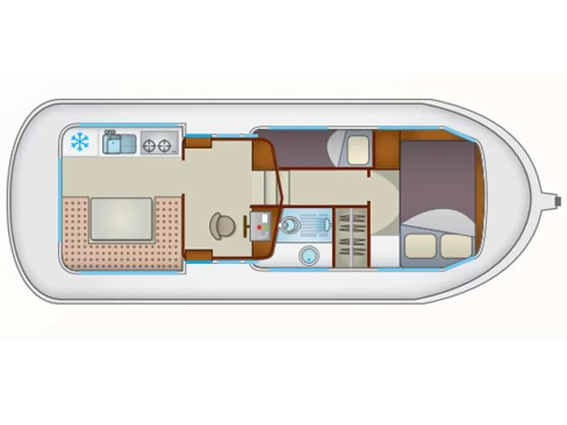 Pénichette 935 FR (935W-96) Plan image - 1